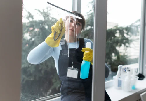 Nettoyage de vitres intérieures et extérieures à Montverdun